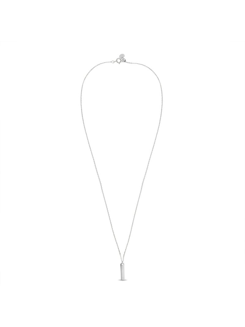 Collier Luxenter en argent sterling 925 avec finition en rhodium - Chiesso Argent - Kiabi