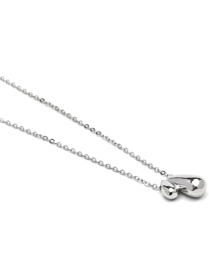 Collier Luxenter en argent sterling 925 avec finition en rhodium - Zarael Gris - Kiabi