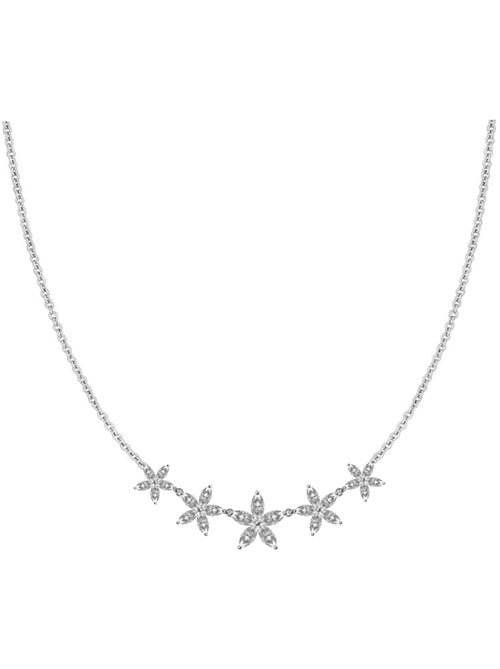 Collier Luxenter en argent sterling 925 avec zircone brillante, finition rhodium - Rethi - Kiabi Collier Luxenter en argent sterling 925 avec zircone brillante, finition rhodium - Rethi - Kiabi
