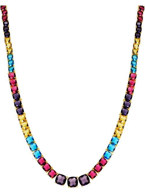 Collier Luxenter en argent sterling 925 et quartz hydrothermal finition et plaqué or 18k-Thorka - Kiabi Collier Luxenter en argent sterling 925 et quartz hydrothermal finition et plaqué or 18k-Thorka - Kiabi
