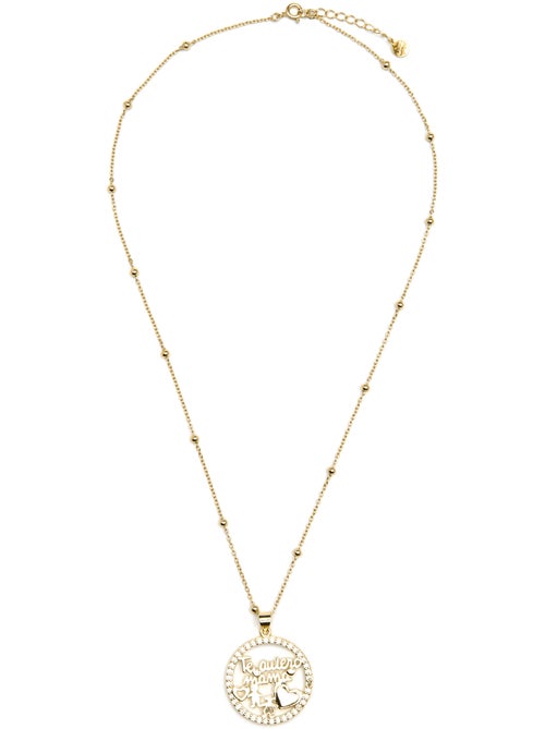 Collier Luxenter en argent sterling 925 et zircone brillante avec finition en or jaune 18 k - Mama - Kiabi Collier Luxenter en argent sterling 925 et zircone brillante avec finition en or jaune 18 k - Mama - Kiabi