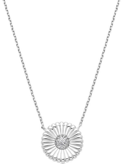 Collier Luxenter en argent sterling 925 et zircone brillante avec finition en rhodium - Olie - Kiabi Collier Luxenter en argent sterling 925 et zircone brillante avec finition en rhodium - Olie - Kiabi