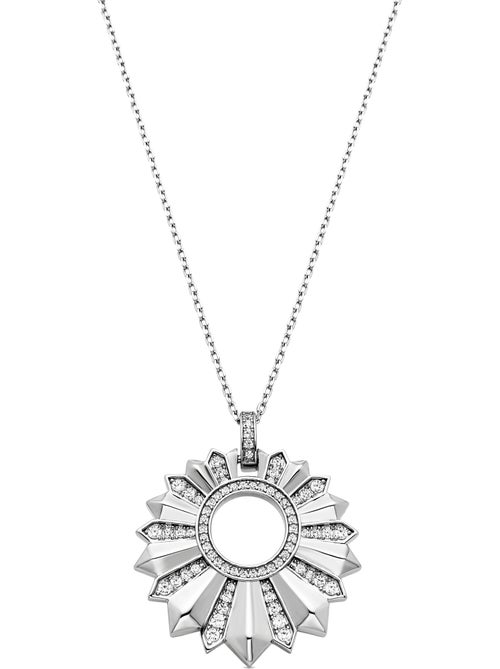 Collier Luxenter en argent sterling 925 et zircone brillante avec finition en rhodium - Saneda - Kiabi Collier Luxenter en argent sterling 925 et zircone brillante avec finition en rhodium - Saneda - Kiabi