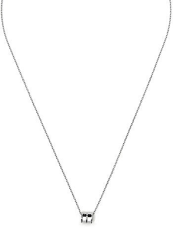 Collier Luxenter en argent sterling 925 et zircone brillante avec finition rhodium - Shanax