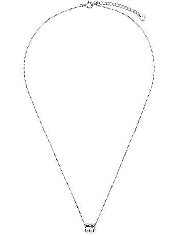 Collier Luxenter en argent sterling 925 et zircone brillante avec finition rhodium - Shanax