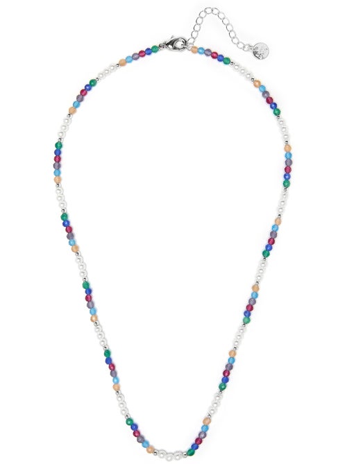 Collier Luxenter en cristal multicolore finition rhodium - Sury - Kiabi