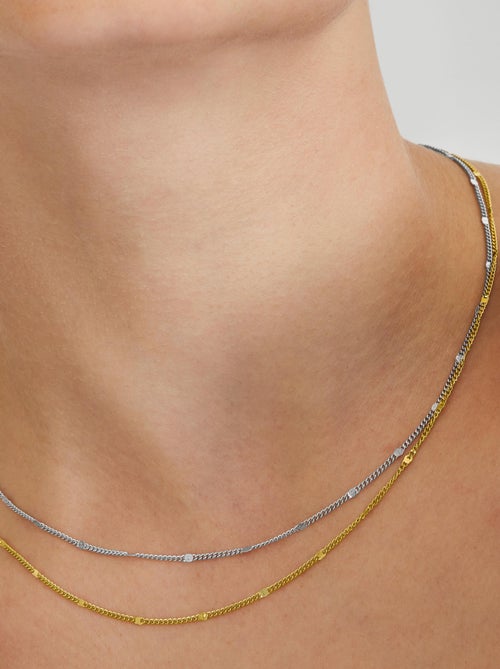 Collier Luxenter en or jaune 18 carats - Ejae - Kiabi
