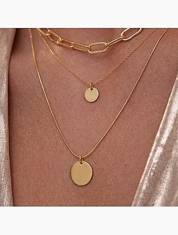 Collier Luxenter en or jaune 18 carats - Hanoi