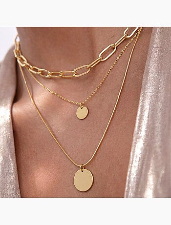 Collier Luxenter en or jaune 18 carats - Hanoi