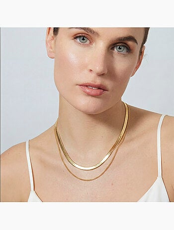 Collier Luxenter en or jaune 18 carats - Jezo