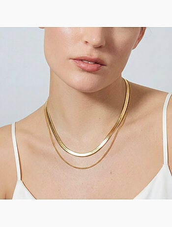 Collier Luxenter en or jaune 18 carats - Jezo