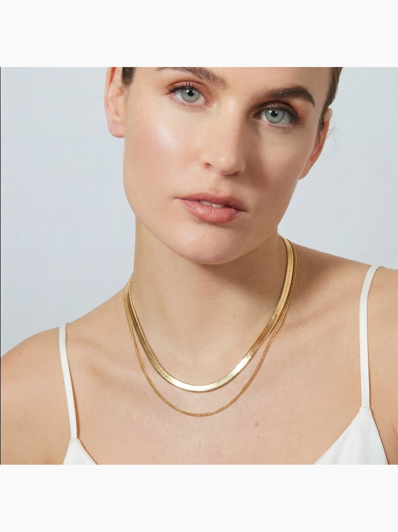 Collier Luxenter en or jaune 18 carats - Jezo Doré/or - Kiabi