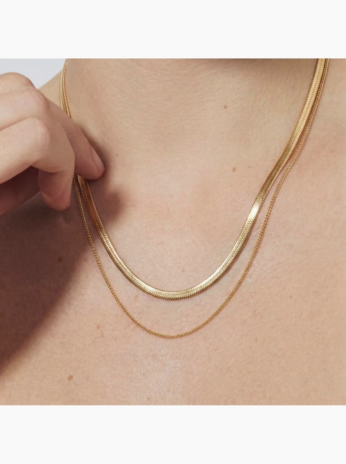 Collier Luxenter en or jaune 18 carats - Jezo - Kiabi Collier Luxenter en or jaune 18 carats - Jezo - Kiabi
