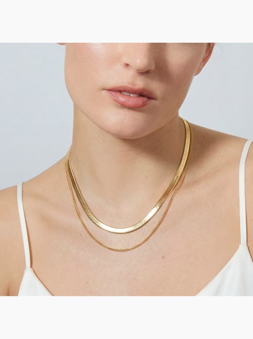 Collier Luxenter en or jaune 18 carats - Jezo - Kiabi Collier Luxenter en or jaune 18 carats - Jezo - Kiabi