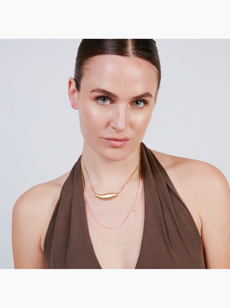 Collier Luxenter en or jaune 18 carats - Syten Doré/or - Kiabi