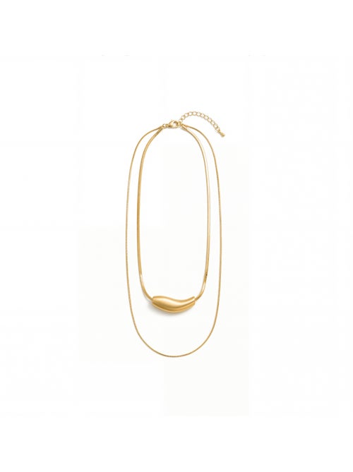 Collier Luxenter en or jaune 18 carats - Syten - Kiabi Collier Luxenter en or jaune 18 carats - Syten - Kiabi