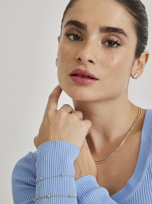 Collier Luxenter en or jaune 18 carats - Thapai - Kiabi