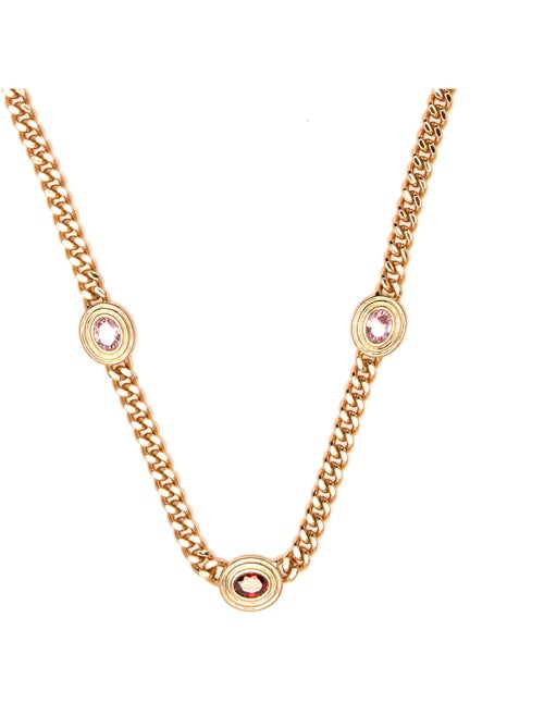 Collier Luxenter en zircone rose et finition et plaqué or 18k - Rinlin - Kiabi Collier Luxenter en zircone rose et finition et plaqué or 18k - Rinlin - Kiabi