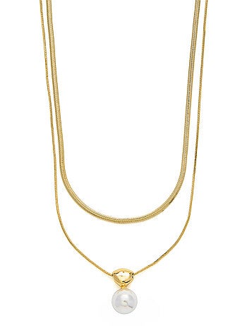 Collier Luxenter et plaqué or 18k - Cerya