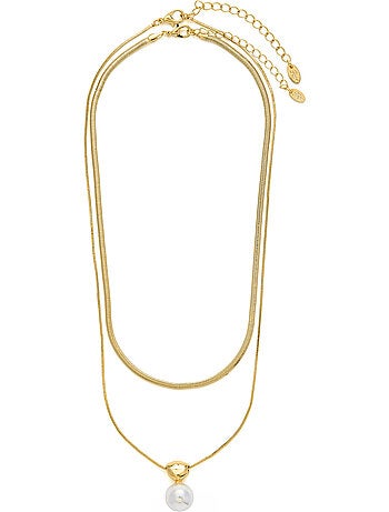 Collier Luxenter et plaqué or 18k - Cerya