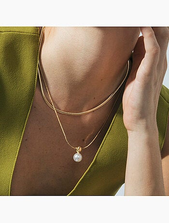 Collier Luxenter et plaqué or 18k - Cerya