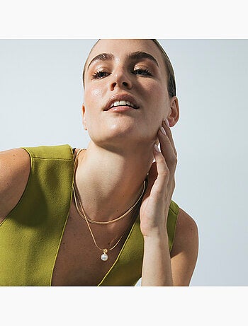 Collier Luxenter et plaqué or 18k - Cerya