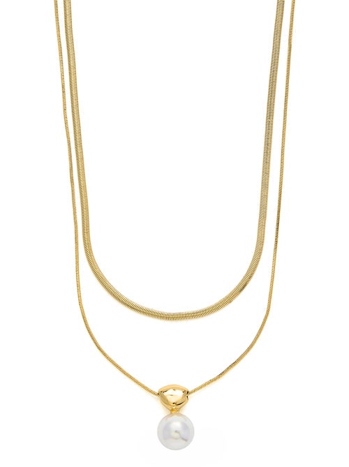 Collier Luxenter et plaqué or 18k - Cerya - Kiabi
