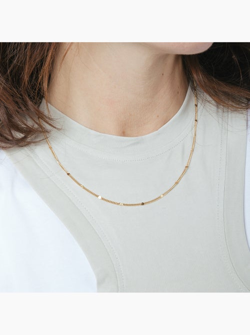 Collier Luxenter et plaqué or 18k - Ejae - Kiabi Collier Luxenter et plaqué or 18k - Ejae - Kiabi