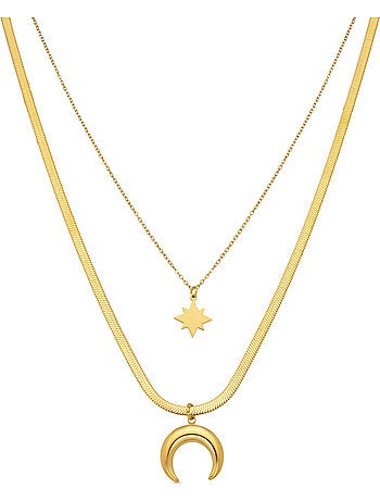 Collier Luxenter et plaqué or 18k - Fada