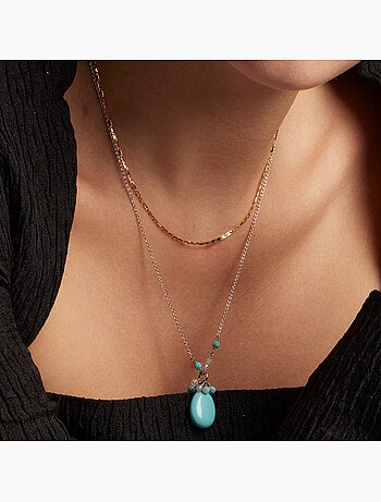 Collier Luxenter et plaqué or 18k - Farak
