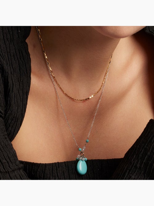 Collier Luxenter et plaqué or 18k - Farak - Kiabi