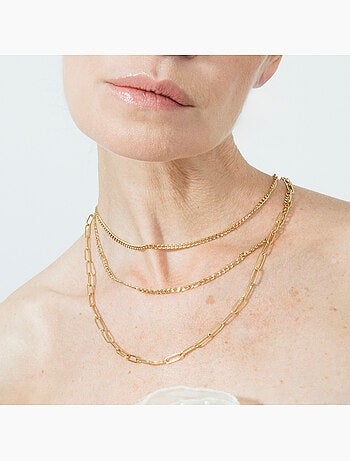 Collier Luxenter et plaqué or 18k - Korvia