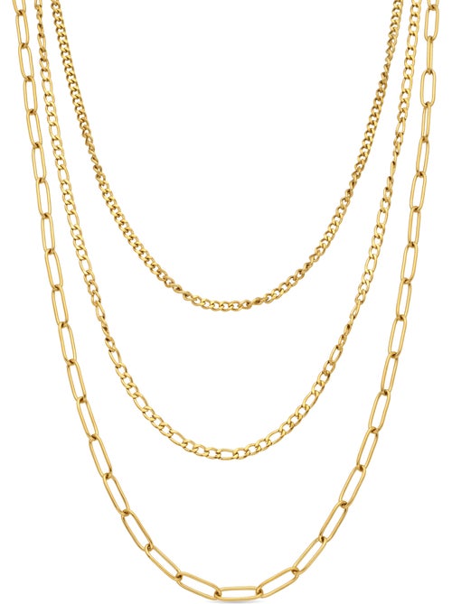 Collier Luxenter et plaqué or 18k - Korvia - Kiabi