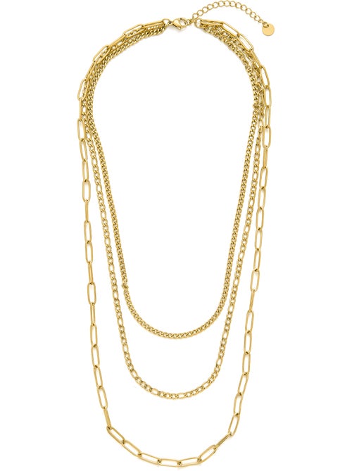 Collier Luxenter et plaqué or 18k - Korvia - Kiabi