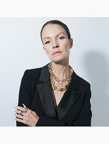 Collier Luxenter et plaqué or 18k - Laroth