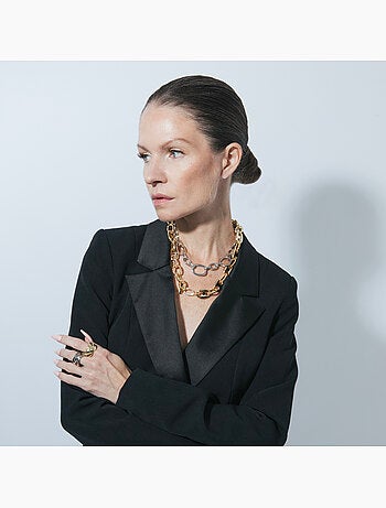 Collier Luxenter et plaqué or 18k - Laroth