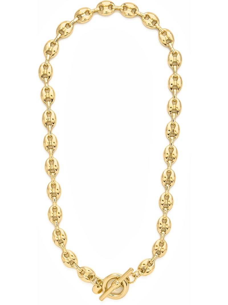 Collier Luxenter et plaqué or 18k - Midyu Noir - Kiabi