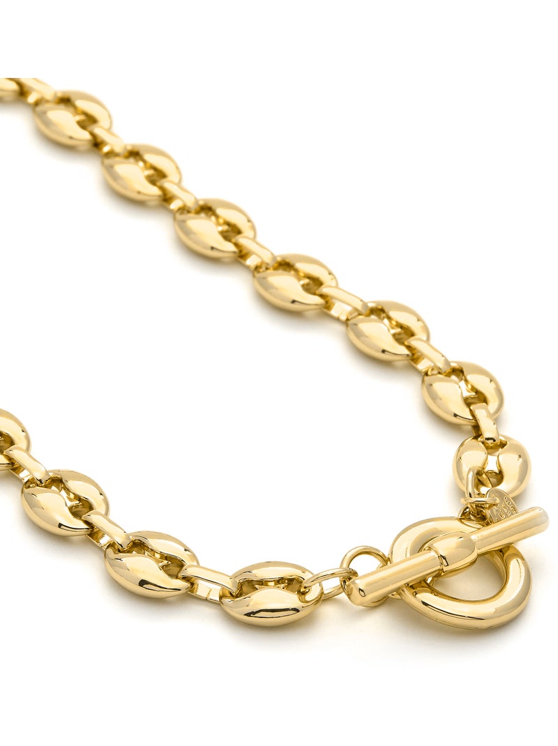 Collier Luxenter et plaqué or 18k - Midyu Noir - Kiabi