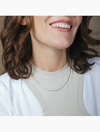 Collier Luxenter et plaqué or 18k - Nesil