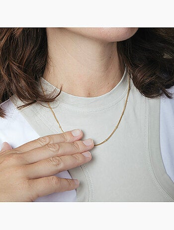 Collier Luxenter et plaqué or 18k - Nesil
