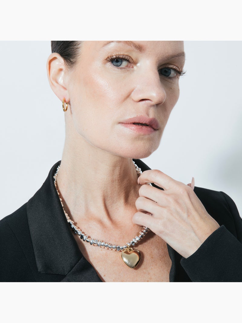 Collier Luxenter et plaqué or 18k - Norku Doré/or - Kiabi