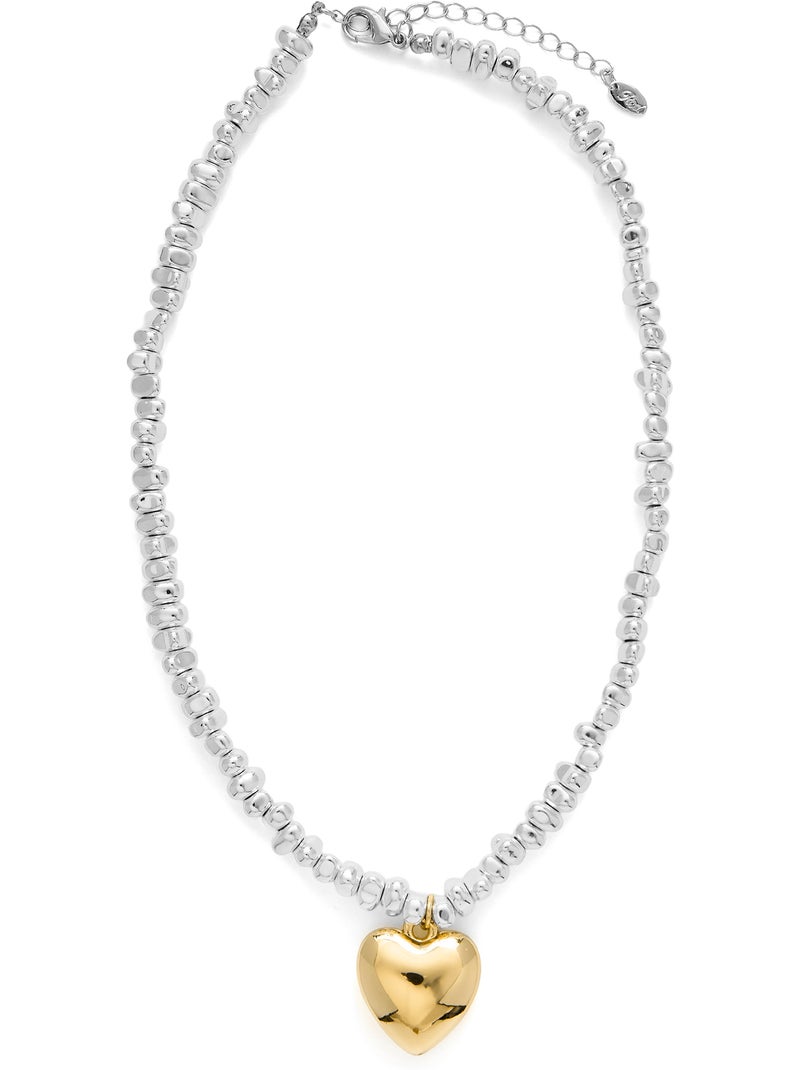 Collier Luxenter et plaqué or 18k - Norku Doré/or - Kiabi