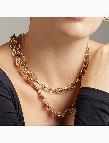 Collier Luxenter et plaqué or 18k - Oplie