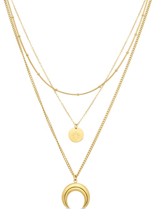 Collier Luxenter et plaqué or 18k - Salsu - Kiabi