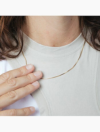 Collier Luxenter et plaqué or 18k - Thapai
