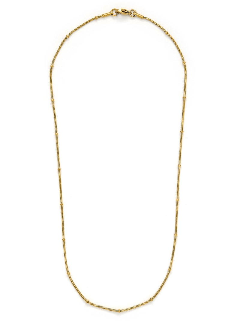 Collier Luxenter et plaqué or 18k - Thapai Doré - Kiabi