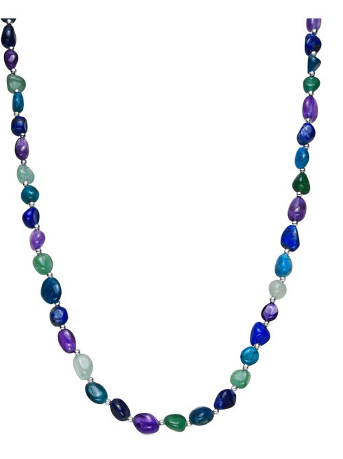 Collier Luxenter finition argent et améthyste naturelle - Umavi - Kiabi Collier Luxenter finition argent et améthyste naturelle - Umavi - Kiabi