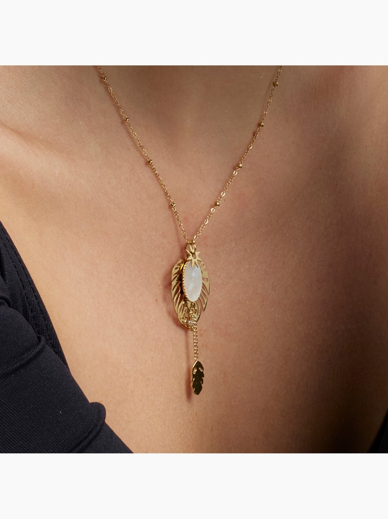 Collier Luxenter finition or 18 carats - Daklau Doré/or - Kiabi