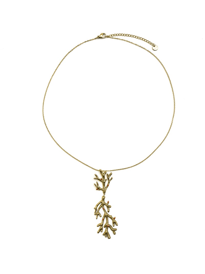 Collier Luxenter finition or 18 carats - Ikuzol Doré/or - Kiabi