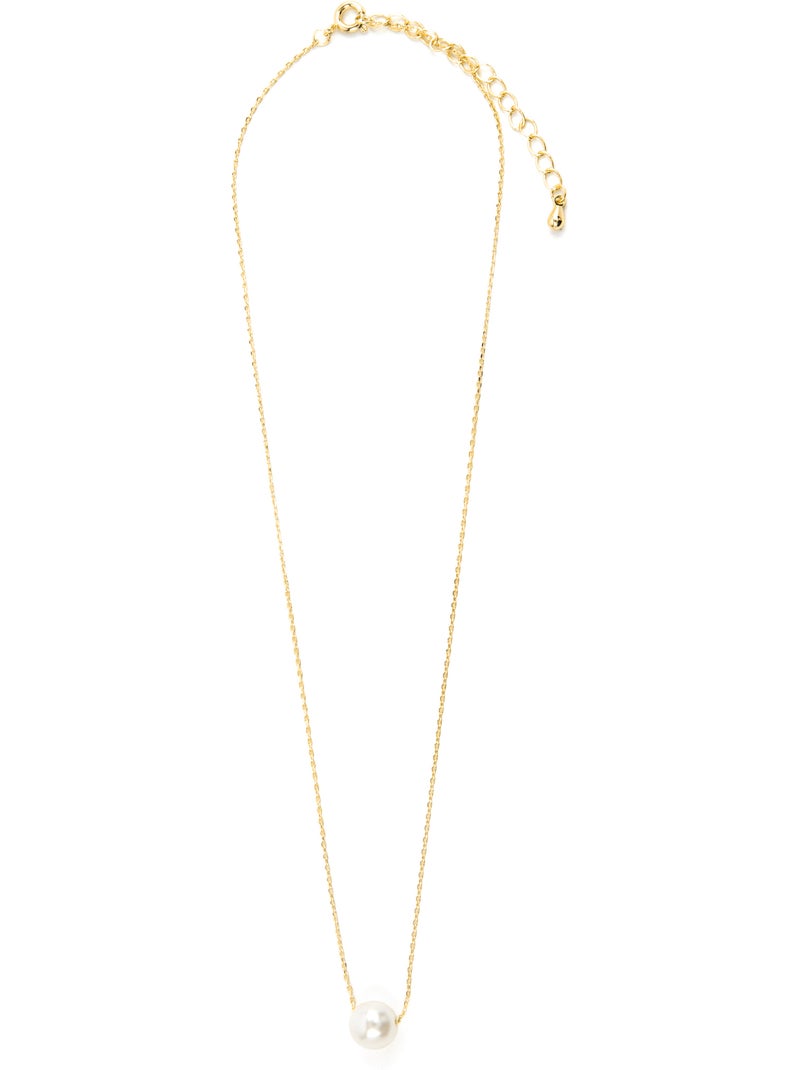 Collier Luxenter finition or 18 carats - Lutoe Doré/or - Kiabi